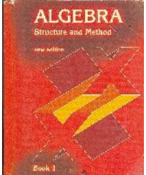Algebra Structure and Method Book One      (Hardcover)