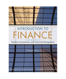 Introduction to Finance: Markets, Investments, and Financial Management