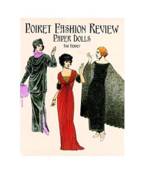 Poiret Fashion Design Paper Dolls in Full Color