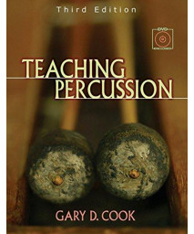 Teaching Percussion (with 2-DVD Set)      (Spiral-bound)