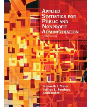 Applied Statistics for Public and Nonprofit Administration      (Paperback)