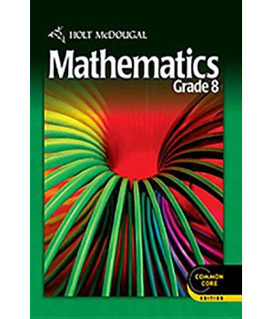 Holt McDougal Mathematics: Student Edition Grade 8 2012      (Hardcover)