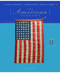 The American Pageant: A History of the Republic (Volume II)      (Paperback)