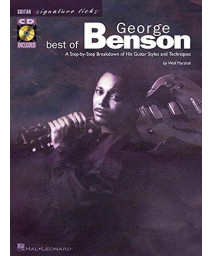 Best of George Benson: A Step-by-Step Breakdown of His Guitar Styles and Techniques (Signature Licks)      (Paperback)