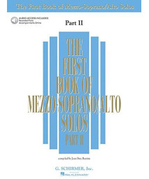 The First Book of Mezzo-Soprano/Alto Solos - Part II: Book/Online Audio (First Book of Solos Part II)      (Paperback)