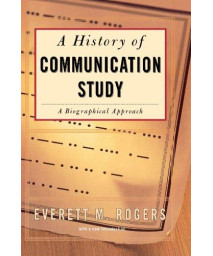 History Of Communication Study      (Paperback)