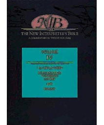 New Interpreter's Bible: 1 & 2 Maccabees, Job, Psalms (Volume 4)      (Hardcover)