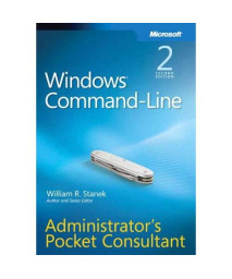 Windows Command-Line Administrator's Pocket Consultant, 2nd Edition