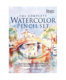 Complete Watercolor Pencil Set Techniques, Step-by-Step Projects, Materials