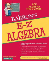 E-Z Algebra (Barron's E-Z Series)