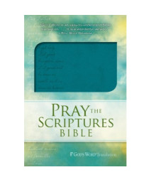 GW Pray the Scriptures Bible Teal, Lord's Prayer Design Duravella