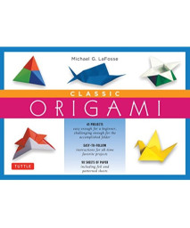 Classic Origami Kit: [Kit with Origami How-to Book, 98 Papers, 45 Projects] This Easy Origami for Beginners Kit is Great for Both Kids and Adults