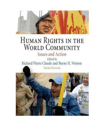 Human Rights in the World Community: Issues and Action (Pennsylvania Studies in Human Rights)