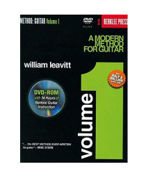 A Modern Method for Guitar - Volume 1: Book/DVD-ROM Pack (Method (Berklee Press))