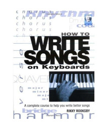 How to Write Songs on Keyboards - A Complete Course to Help You Write Better Songs Book/online audio (Softcover)