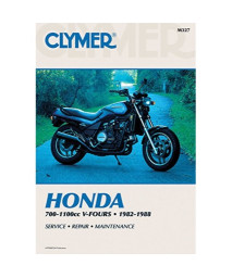 Clymer Honda 700-1100Cc V-Fours 1982-1988: Service, Repair, Maintenance (Clymer Motorcycle)