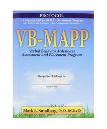 VB-MAPP: Verbal Behavior Milestones Assessment and Placement Program, Protocol