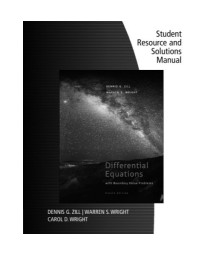 Student Resource and Solutions Manual: Differential Equations with Boundary Value Problems, 8th Edition