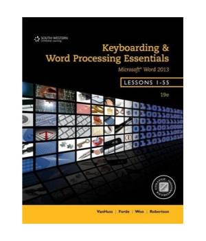 Keyboarding and Word Processing Essentials, Lessons 1-55, Spiral bound Version