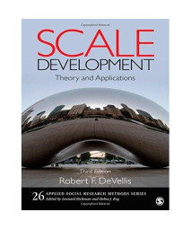 Scale Development: Theory and Applications (Applied Social Research Methods)