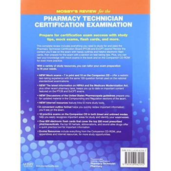 Mosby's Review for the Pharmacy Technician Certification Examination, 2e