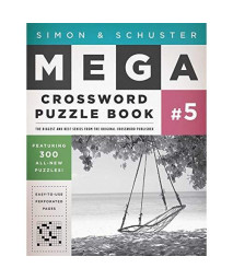 Simon & Schuster Mega Crossword Puzzle Book #5 (S&S Mega Crossword Puzzles)