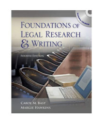 Foundations of Legal Research and Writing