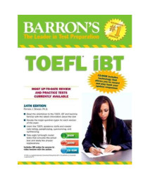 Barron's TOEFL iBT with Audio CDs and CD-ROM, 14th Edition