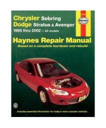 Haynes Chrysler Sebring Dodge Stratus & Avenger 1995-2002 (Haynes Manuals)