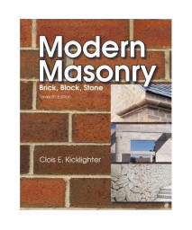 Modern Masonry : Brick, Block, Stone