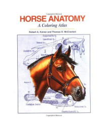 Horse Anatomy: A Coloring Atlas, 2nd Edition