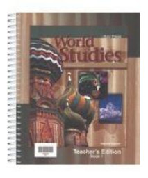 World Studies For Christian Schools: Books 1&2 (Teacher's Edition)      (Spiral-bound)
