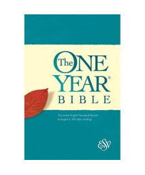 ESV One Year Bible, Hardcover, Black Letter Text