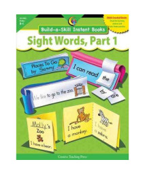SIGHT WORDS PART 1, BUILD-A-SKILL INSTANT BOOKS