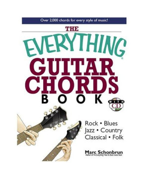Everything Guitar Chords Book With Cd (Everything Series)