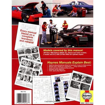 Haynes Datsun 280ZX, 1979-1983 (Haynes Manuals): Automotive Repair Manual: All GL, Deluxe & Turbo models 2-seater & 2+2, 2.8 liter in line six-cyl engine