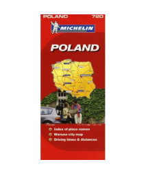 Michelin Map Poland 720 (Maps/Country (Michelin))