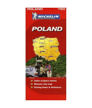 Michelin Map Poland 720 (Maps/Country (Michelin))