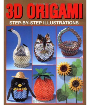 3D Origami: Step-by-Step Illustrations      (Paperback)