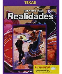 Prentice Hall Realidades 1 Texas Edition (Spanish and English Edition)