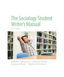 The Sociology Student Writer'S Manual