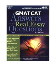 GMAT: Answers to the Real Essay Questions