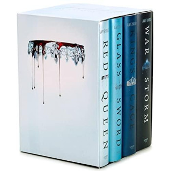 Red Queen 4-Book Hardcover Box Set: Books 1-4