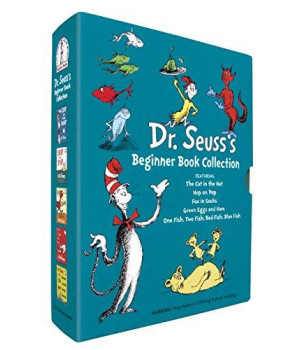 Dr. Seuss'S Beginner Book Collection (Cat In The Hat, One Fish Two Fish, Green Eggs And Ham, Hop On Pop, Fox In Socks)