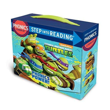Phonics Power! (Teenage Mutant Ninja Turtles): 12 Step Into Reading Books