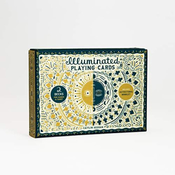 Illuminated Playing Cards: Two Decks For Games And Tarot (The Illuminated Art Series)