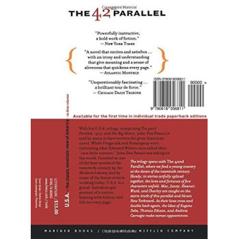 The 42Nd Parallel: Volume One Of The U.S.A. Trilogy