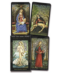 Golden Botticelli Tarot (English, Spanish, French, German And Italian Edition)