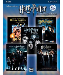 Harry Potter Instrumental Solos (Movies 1-5): Flute, Book & Cd (Pop Instrumental Solos Series)