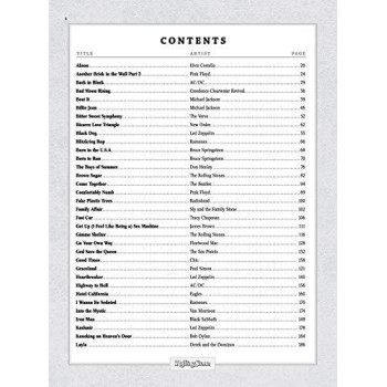Selections From Rolling Stone Magazine'S 500 Greatest Songs Of All Time: Guitar Classics Volume 2: Classic Rock To Modern Rock (Easy Guitar Tab) (Rolling Stones Classic Guitar)